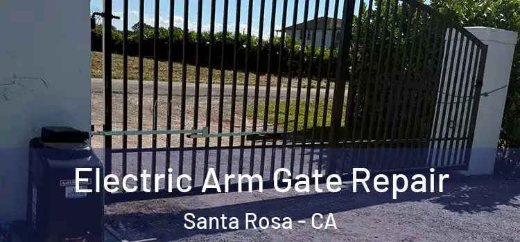 Electric Arm Gate Repair Santa Rosa - CA