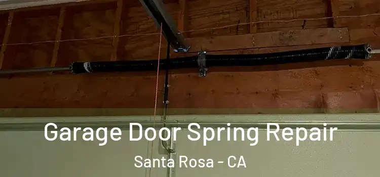  Garage Door Spring Repair Santa Rosa - CA