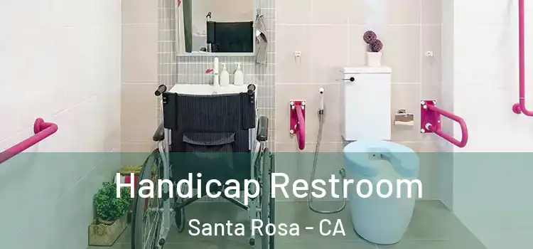 Handicap Restroom Santa Rosa - CA