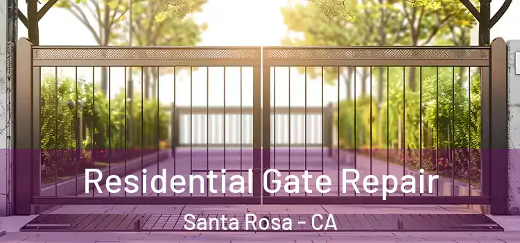 Residential Gate Repair Santa Rosa - CA